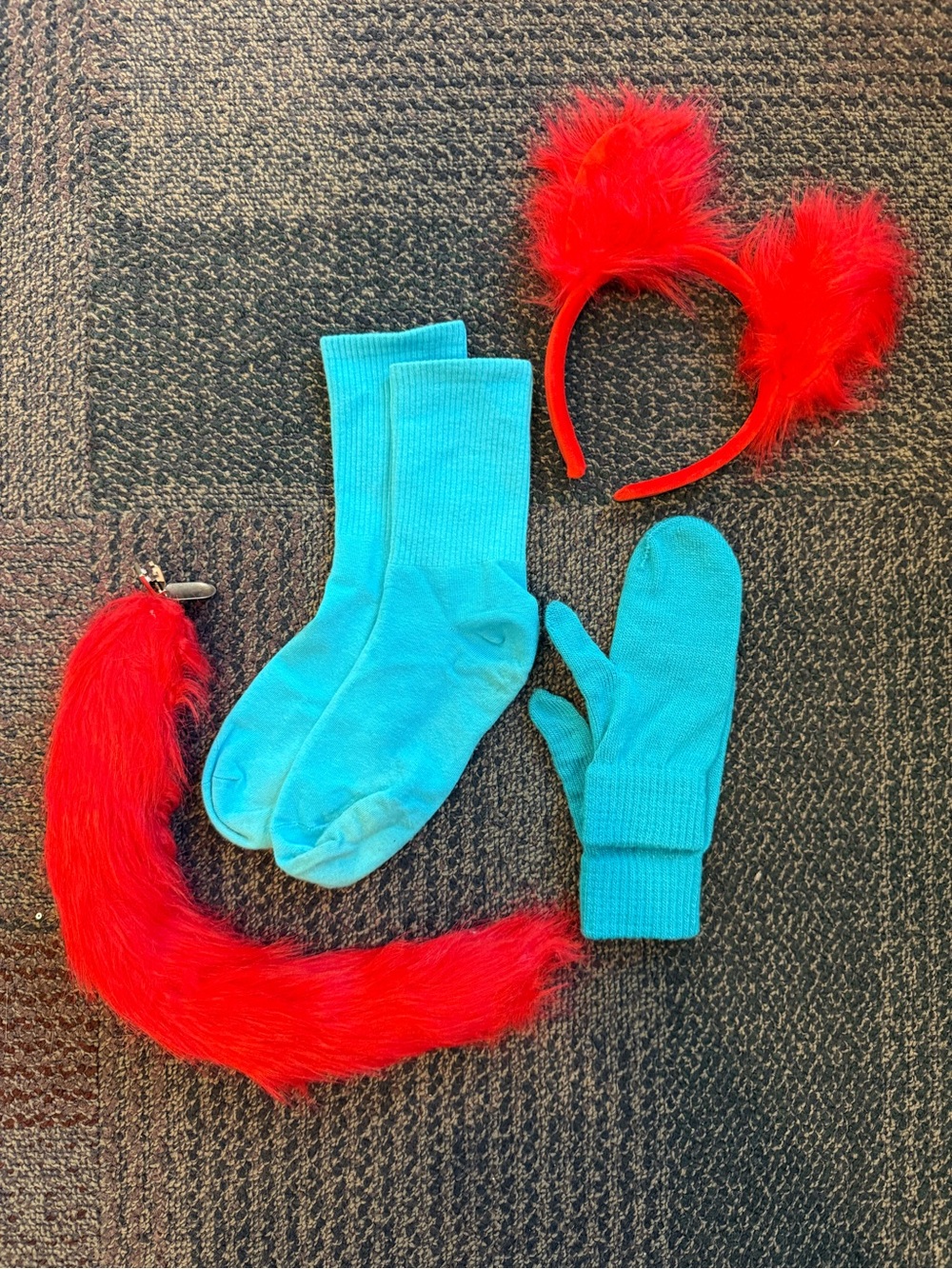 Fox in Socks Suess Costume Accessory set
